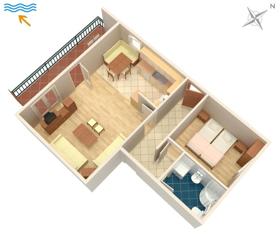 Apartments With A Parking Space Novi Vinodolski - 5514 ภายนอก รูปภาพ